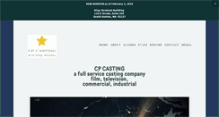 Desktop Screenshot of cpcasting.com