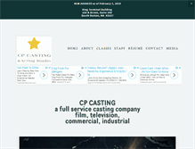 Tablet Screenshot of cpcasting.com